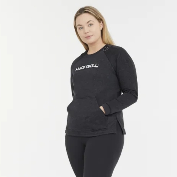 Under Armour Women's Softball Hoodie Medium Black - Picture 4 of 5